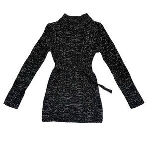 Chillipop Girl’s Faux Turtleneck Sweater Dress 10-12